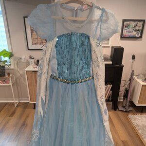 Disney Frozen Elsa princess costume (Size 110, 4-5)